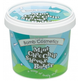 Bomb Cosmetics Mint and Chocolate - Mint Choc Nip Natural shower cream for extremely dry skin 365 ml