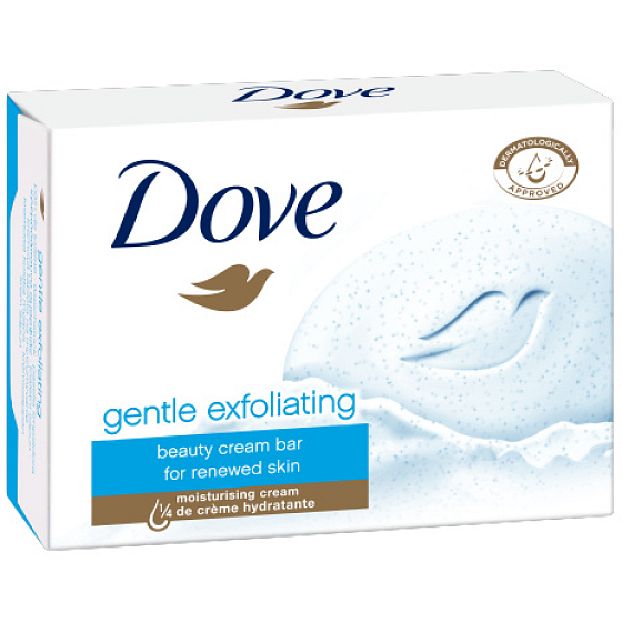 Dove Soft Peeling Gentle Exfoliating Peeling Toilet Soap 100 g