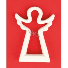 Angel ceramic figurine silhouette 12 cm