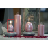 Lima Pastel candle metal light pink egg 40 x 60 mm 1 piece