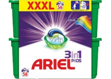 Ariel 3in1 Color Gel Capsules For Laundry Protects And Revives Colors 56 Pieces 1674.4g