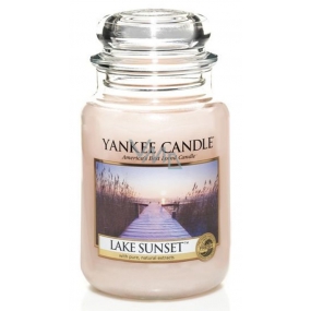 Yankee Candle Lake Sunset - Sunset by the Lake Classic Candle Large Glass 623 g