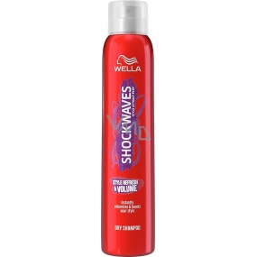 Wella Shockwaves Style Refresh & Volume dry hair shampoo 180 ml