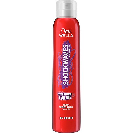 Wella Shockwaves Style Refresh & Volume dry hair shampoo 180 ml