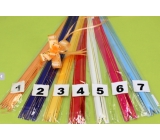 Cable tie light pink gold stripe 18 x 390 mm 10 pieces