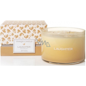 Yankee Candle Laughter Sun Bright - Warm sun scented candle glass 3 wicks 510 g