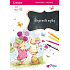 Ditipo Glittering coloring pages Rotomile mice 21 x 30 cm