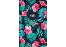 Albi Diary 2019 Pocket Weekly Hibiscus 15.5 x 9.5 x 1.2 cm