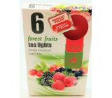 Tea Lights Forest Fruits with forest aroma scented tea candles 6 pieces