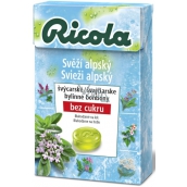 Ricola Fresh alpine Swiss herbal candies without sugar with vitamin C from 13 herbs 40 g