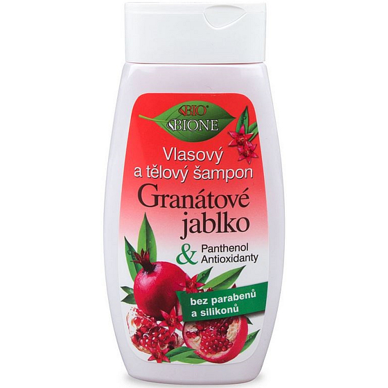 Bione Cosmetics Pomegranate hair and body shampoo 260 ml