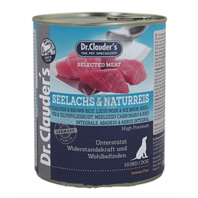 Dr. Clauders Cod with meat and rice Complete super premium food for adult dogs 800 g