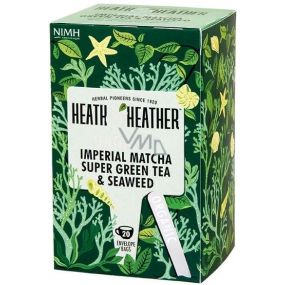 Heat & Heather Bio Matcha, seaweed and spirulina green tea 20 bags x 2 g