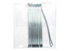 Duko Hair clips nickel-flat 6 cm 10 pieces