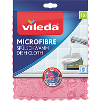 Vileda Microfibre Dish Cloth, 1 pcs