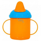 First Steps Mug with two handles orange 260 ml