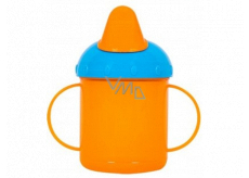 First Steps Mug with two handles orange 260 ml