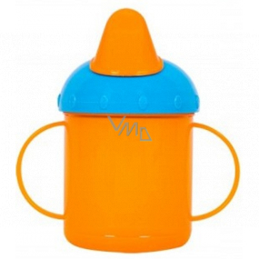 First Steps Mug with Two Handles Orange 260 ml