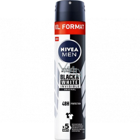 Nivea Men Black & White Invisible Original antiperspirant deodorant spray for men 200 ml