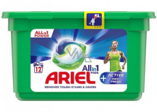 Ariel All in 1 Pods Active Deo-Fresh gel capsules for washing clothes 12 pieces