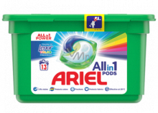 Ariel All in 1 Pods Touch of Lenor Fresh Color gel capsules for washing clothes 13 pieces 309.4 g