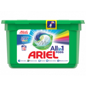 Ariel All in 1 Pods Touch of Lenor Fresh Color gel capsules for washing clothes 13 pieces 309.4 g