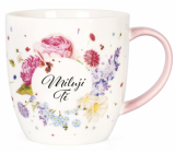 Albi Flowering mug I love you 380 ml