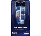 Head & Shoulders Men Ultra Total Care Anti-Dandruff Shampoo for Men 270 ml + Series Sensitive Cool Shaving Foam for Men 200 ml, cosmetic set for men