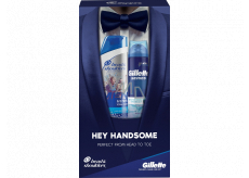 Head & Shoulders Men Ultra Total Care Anti-Dandruff Shampoo for Men 270 ml + Series Sensitive Cool Shaving Foam for Men 200 ml, cosmetic set for men