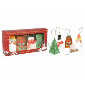 Albi Christmas tea set figures for hanging Red 4 x 2 g