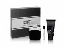 Montblanc Legend toaletní voda 100 ml + balzám po holení 100 ml + toaletní voda 7,5 ml, dárková sada pro muže