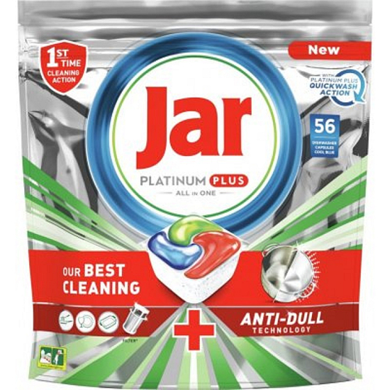 Jar Platinum Plus Quickwash 56 pieces