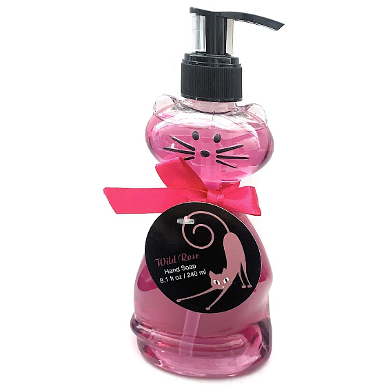 Salsa Collection Cat Wild Rose liquid soap dispenser 240 ml