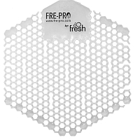 Fre Pro Wave 3D Honey/Pearls scented urinal strainer white 1 piece