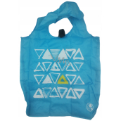 Foldable shopping bag Coloured with flowers 43 x 48 cm