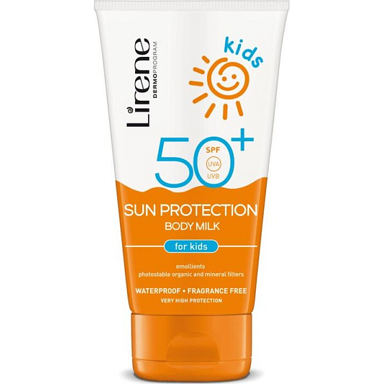 Lirene SC SPF50+ Sunscreen body lotion for children 150 ml