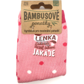 Albi Bambusové ponožky Lenka, velikost 37 - 42