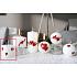 Lima Heart Relief II. scented candle white cube 45 x 45 mm 1 piece