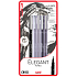 Uni Pin Elegant Tones Calligraphy Drawing Liner Set with special ink Black brush/0,1 and 0,5 Light grey/0,1 and 0,5 Dark grey 5 pieces