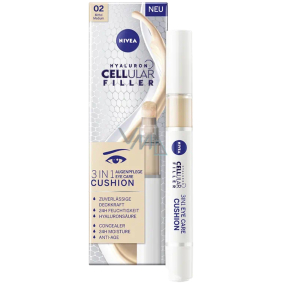 Nivea Hyaluron Cellular Filler Tinted Eye Cream in sponge 02 Medium 4 ml