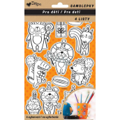 Ditipo Stickers for children 210 x 140 mm 4 sheets