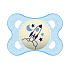 Mam Night silicone orthodontic pacifier 0+ months Blue with rocket 1 piece