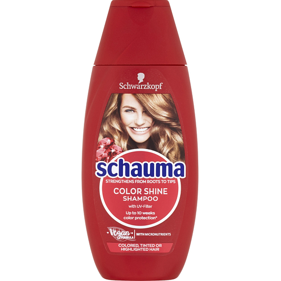 Schauma Color Shine shampoo for coloured, tinted and highlighted hair 350 ml