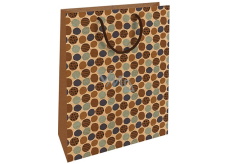 Nekupto Gift kraft bag 37 x 28 x 10 cm Polka dots