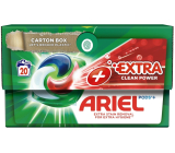 Ariel Extra Clean Power Plus gel capsules universal for washing 20 doses