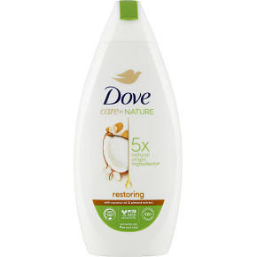 Dove Restoring Coconut and Almond Shower Gel, 400 ml