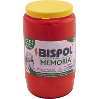 Bispol cemetery candle Memoria W03 oil red, 160 g
