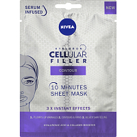 Nivea Hyaluron Cellular Filler textile mask against wrinkles, 1 pc