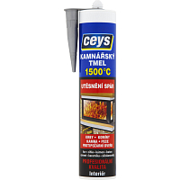 Ceys refractory sealant 1500 °C, black, 310 ml