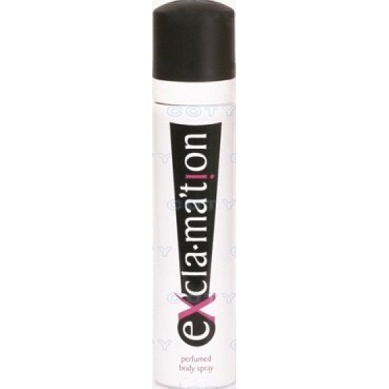Exclamation Excla.mation Original perfumed deodorant glass for women 75 ml